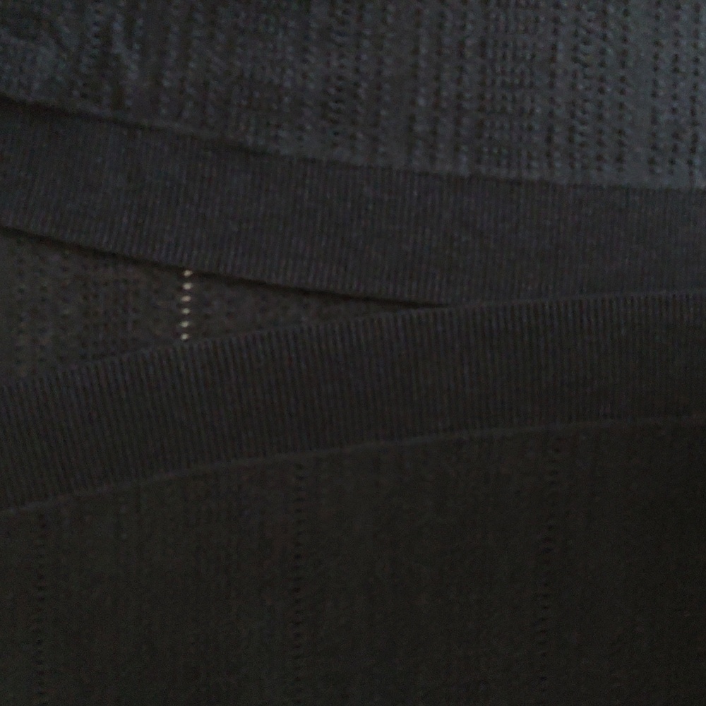 Talbot's black crochet woven cardigan - Picture 2 of 4
